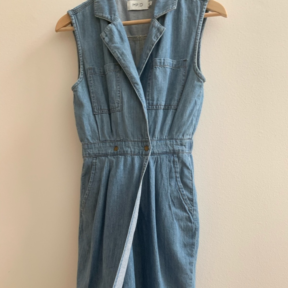 MPD minkmink denim dress with pockets - Picture 11 of 11